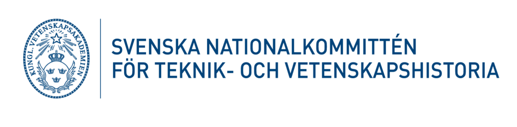 Logotyp för Svenska Nationalkommittén för teknik- och vetenskapshistoria